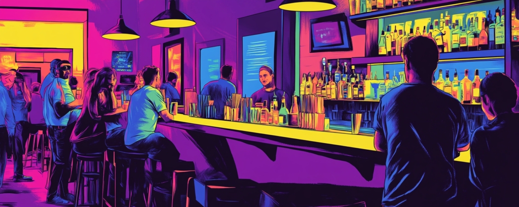 Busy Bright Bar
