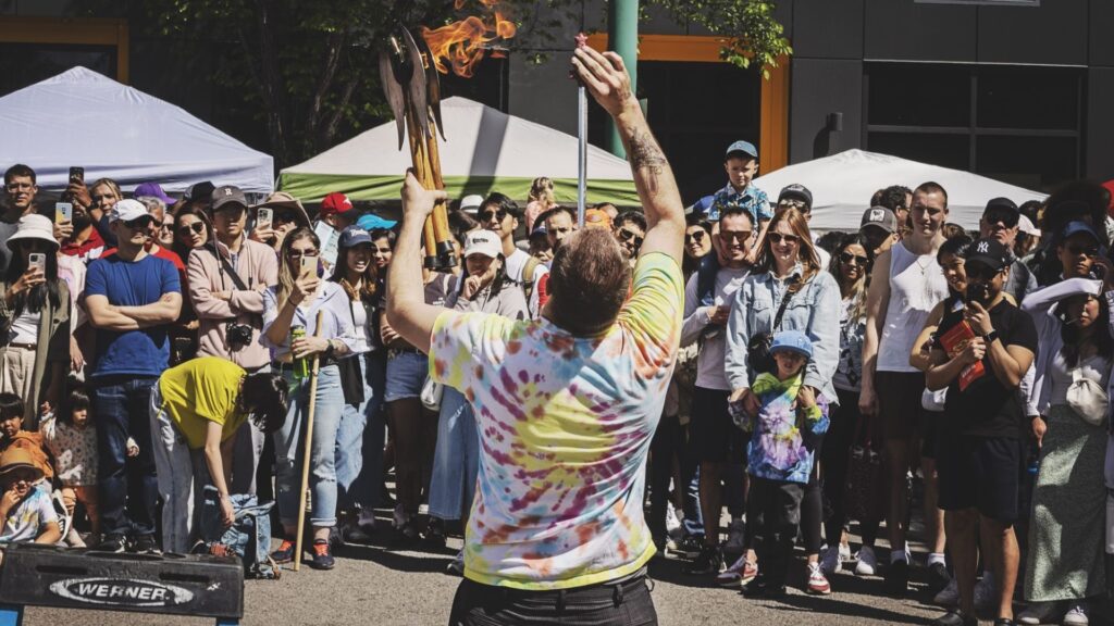 Fire eater at Lilac